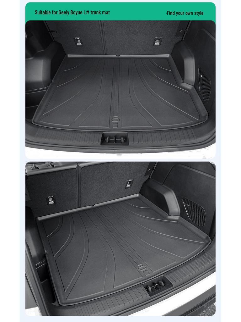 Geely Boyue L (23-25) TPE Trunk Mat & Seat Back Cushion - Eco-Friendly