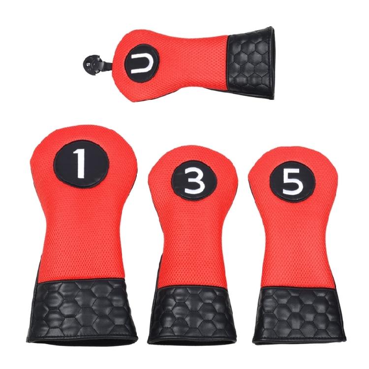 4Pcs Golfs Putter Protective Guard Golfs Club Protector Gift Golfs Head Cover Golfs Cover for Golfs Club Iron Headcover
