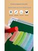 Dust-Free Bright Color Chalk for Kids - Keeps Hands Clean, Ideal for Teachers and Home Use.