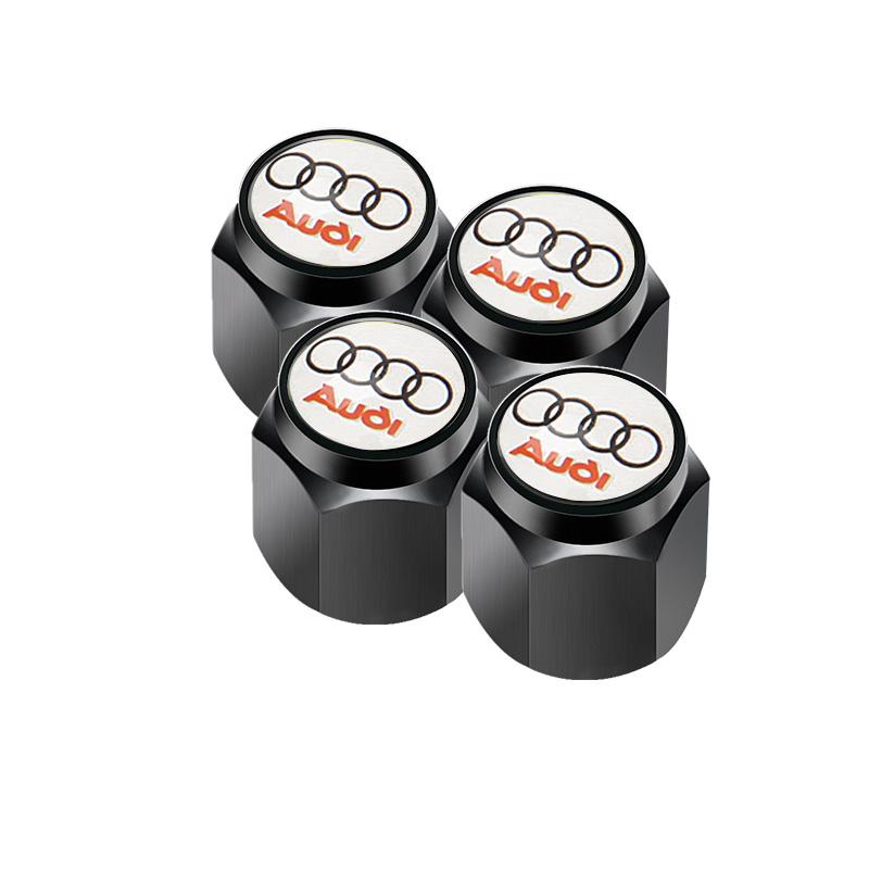 2026 Alloy Car Wheel Tire Valve Stem Caps Covers For S1 Sline R8 B6 Quattro TT A4 A5 A6 A3 A1 A7 S6 S8 S4 S2 RS3 RS5 Q3 Q5 Q7 2x