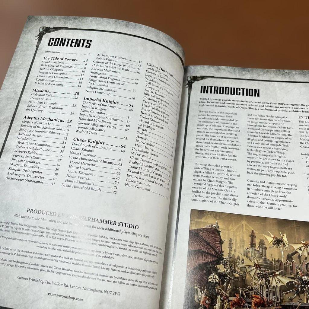 [USED] Foreign Books Warhammer 40000 WARHAMMER