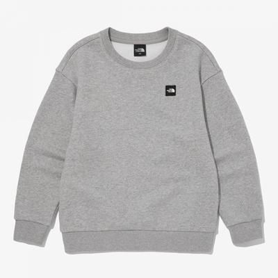Kids Sweatshirt Mini Box Logo Melange Grey