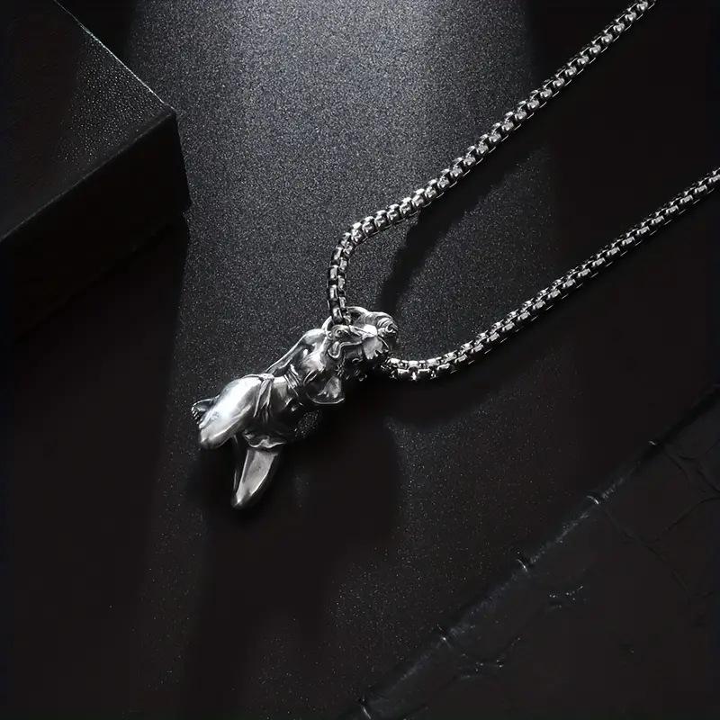 European and American Pappas Goddess Sorayama Moto Beauty Ex Machina Couple Necklace Fashion Exaggerated