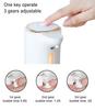 1200mAh USB Rechargeable ABS Automatic Foaming Soap Dispenser Contact-Free Wall Mounted Bathroom Kitchen 400ml Capacity Hotels
