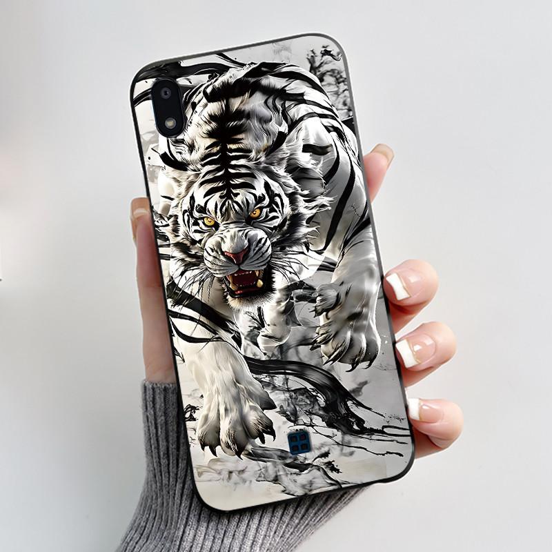 Case For LG K20 2019 Casing Cute Love Rabbit Funny Cartoon Ultra Slim TPU Black Silicone Soft Case For LG K20 (2019) Phone Cover