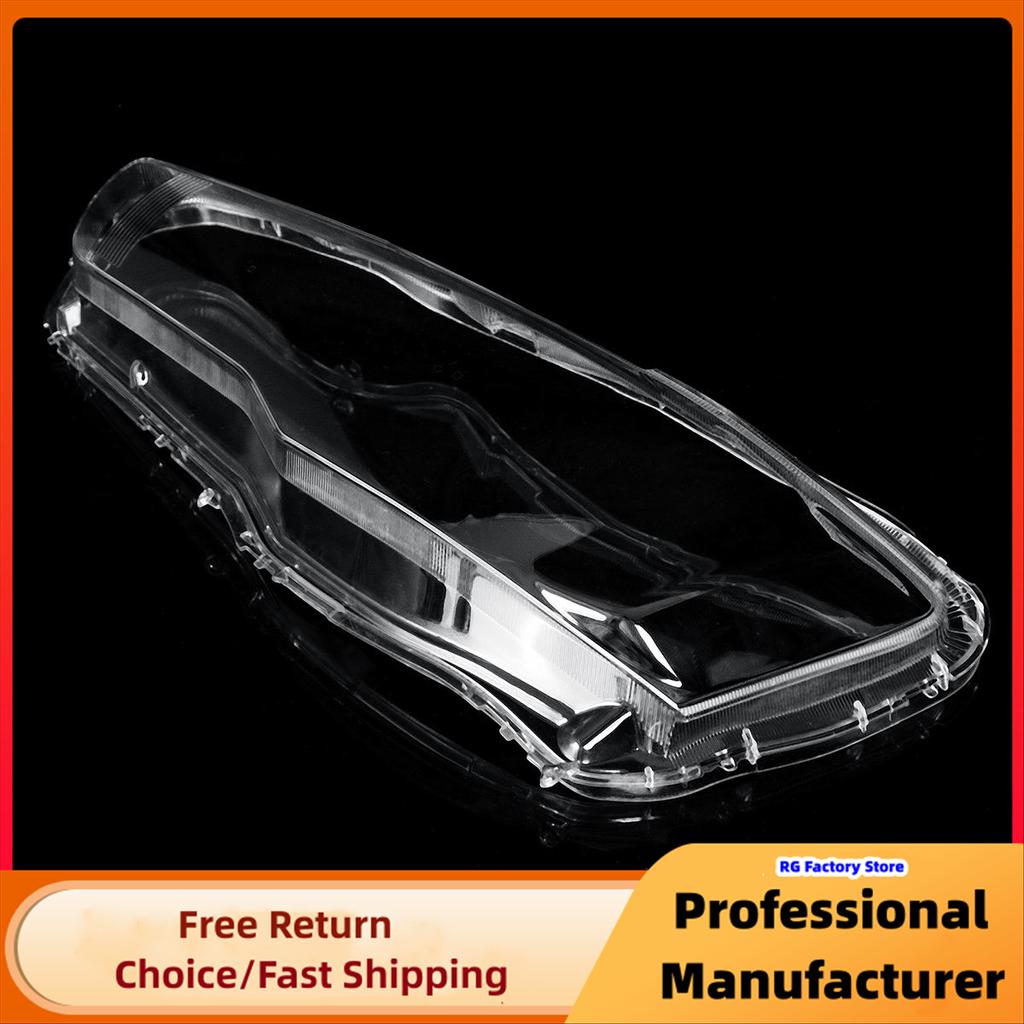 1Pair Front Headlamp Lens Cover For Mitsubishi Lancer Ex 2008-2016 Clear Car Headlight Shell  Transparent Lampshade