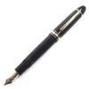 Excellent MONTBLANC Fountain Pen Meisterstück 149 White Star Black Gold 18K Mens Used
