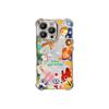 Cute cartoon animals for Apple 17promax mobile phone case iphone15 electroplating anti-drop 16 silicone 14 women