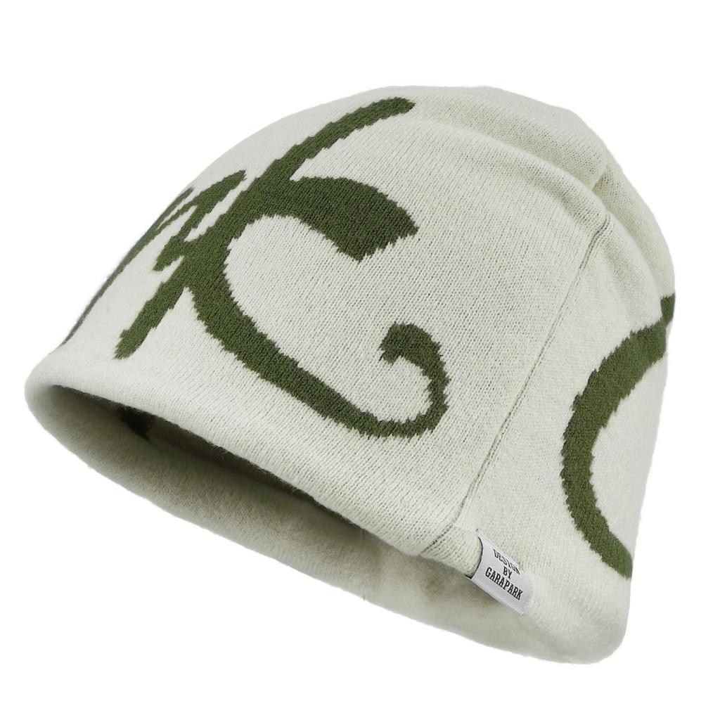 Clape Knit Cap for Autumn and Warm with a Large Sizes and Suitable for Sports and Beanie Cap Men's Winter, Double-Layered Construction, Available,