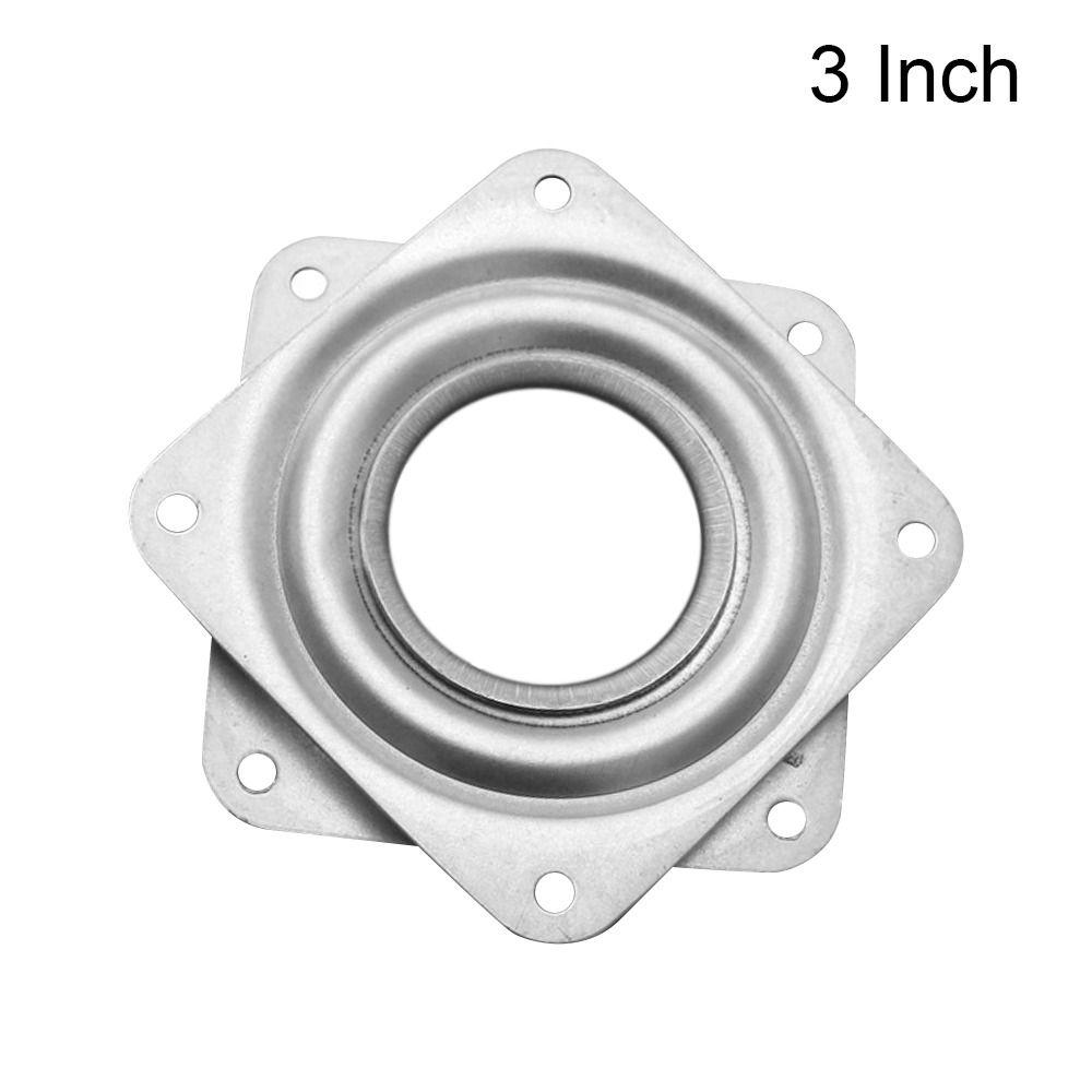 2/3/4/6 Inch Metal Display Stand 360 Degrees Lazy Susan Swivel Plate Ball Bearing Free Rotating