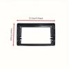 For FIAT Bravo (198) 2008-2013 9 Inch Car Fascia Frame Decorative Panel Mounting Auto Interior Accessories
