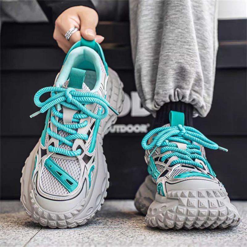 Men S Summer Breathable Mesh Casual Sports Dad Shoes