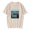 Love 119 Riize Rise and Realize T-shirts Boys Kpop Band Printing Tee-shirt Cotton Short Sleeve Women Tees Spring Casual Tshirts