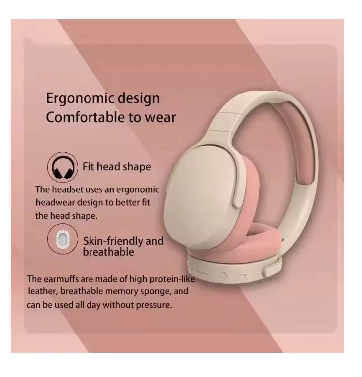 Bs962 Wireless Headphones Bluetooth 5.3 Earphone for Samsung iPhone Stereo Hifi Headset Gaming Earbuds with Mic 2025 New