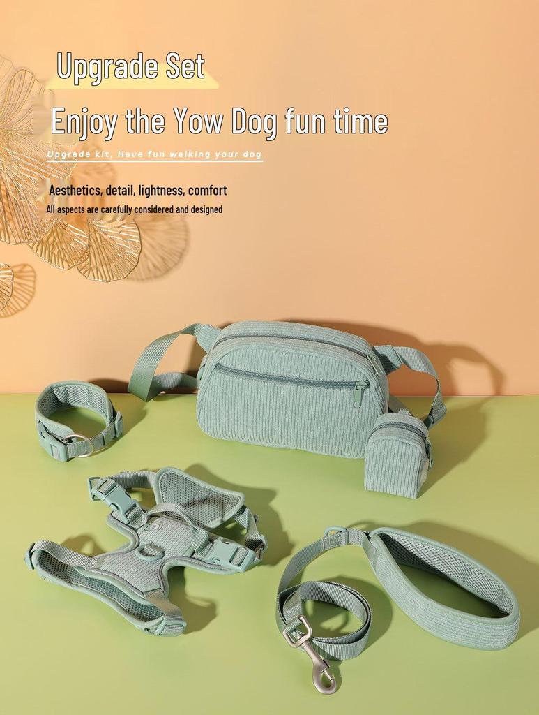 Explosionssicheres Cord-Hundegeschirr mit Lasergravur-Option