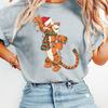 Womens Tiggo Christmas Tshirt All Season Pure Cotton Casual and Fashionable Suitable for Both Unisex and Women