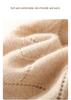 Cashmere 2025 High-End Women's Cable Knit Warm Casual Hat for Autumn/Winter