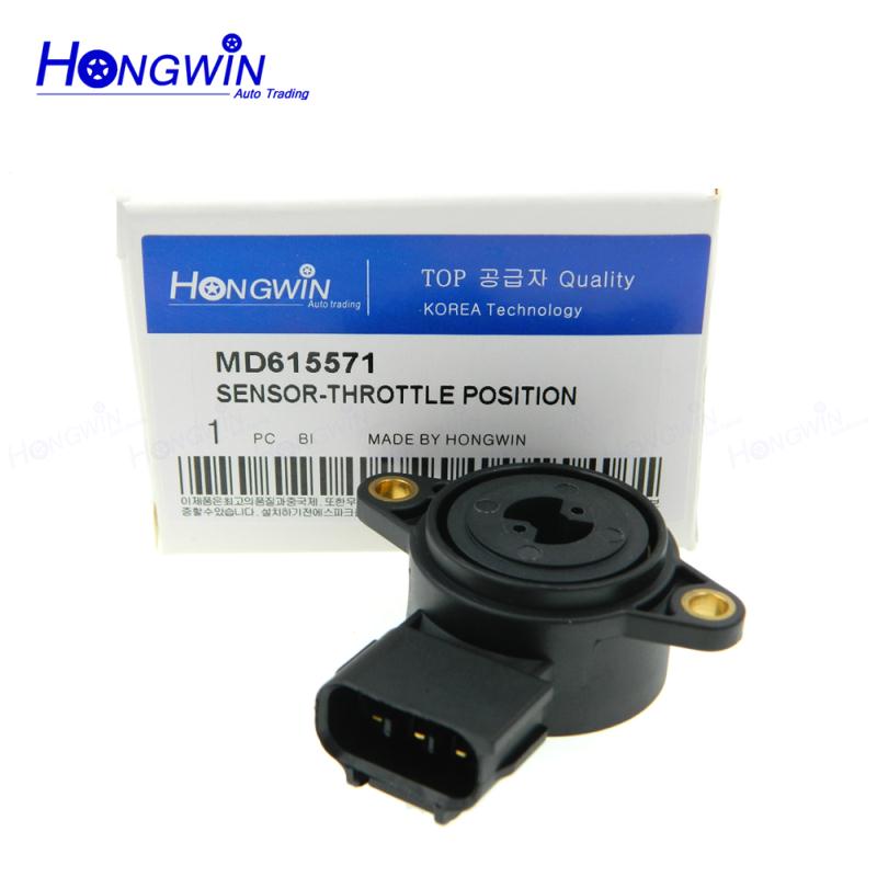 Genuine No. MD615571 Throttle Position Sensor TPS Sensor Fits MMitsubishi Lancer 2002-2007 4 Cyl 2.0L 726015W50 550439 550439B 1pcs