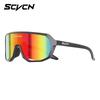 SCVCN Photochromic Sports Sunglasses Polarized Cycling Glasses for Men Mountain MTB Bike Bicycle Goggles UV400 Women Driving