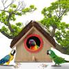 ON Large Bird House Wood Wooden Hanging Standing Birdhouse Outdoor Garden Decor