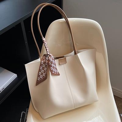 Women's Tote Bag Premium Sense Portable Commuter Shoulder Bag Large Bag