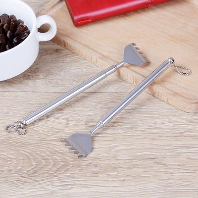 Practical Handy Adjustable Stainless Steel Back Telescopic Scratcher Massager