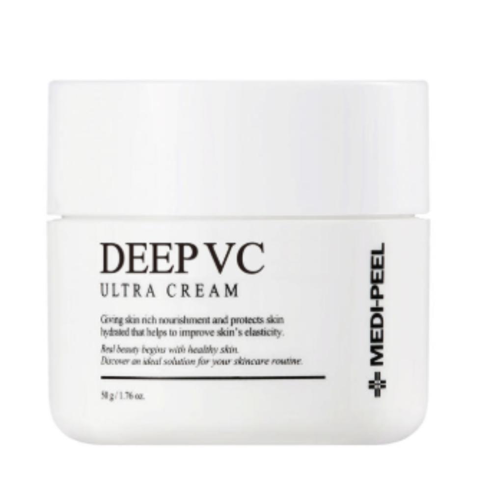 

MEDIPEEL Deep VC Ultra Cream 50g | Vitamin & Collagen Brightening & Anti-Wrinkle Moisturizer