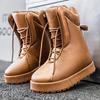 Mens high top winter casual shoes niche fashion autumn winter versatile footwear for men trendy and comfortable