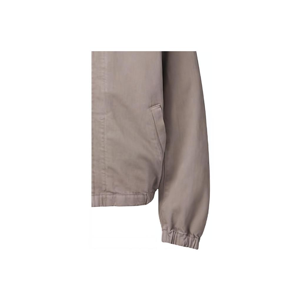 UNIQLO SS24 U Series Solid Color Zip Collar Jacket Men jackets Gray 467023-34