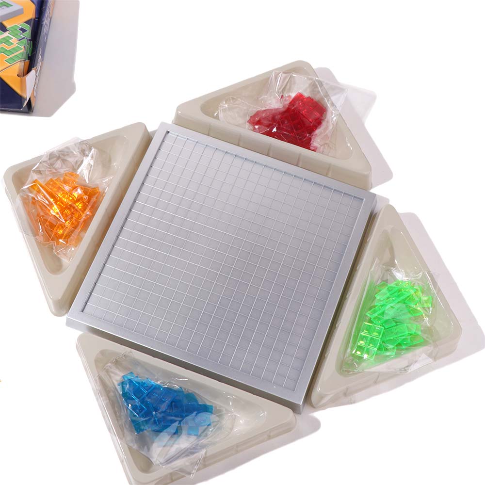 Squares Game Jigsaw Russia Puzzle block 4-Person Family Fun Strategy Game Blokus Board Puzzle Entertainment Blokus Board Game