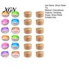 Portable Stress Reliever 12Pcs Cartoon Bow Dumpling Squeeze Toy with Steamer Box, Slow Rebound Decompression Steamed Bun Sensory Toy, Dough
