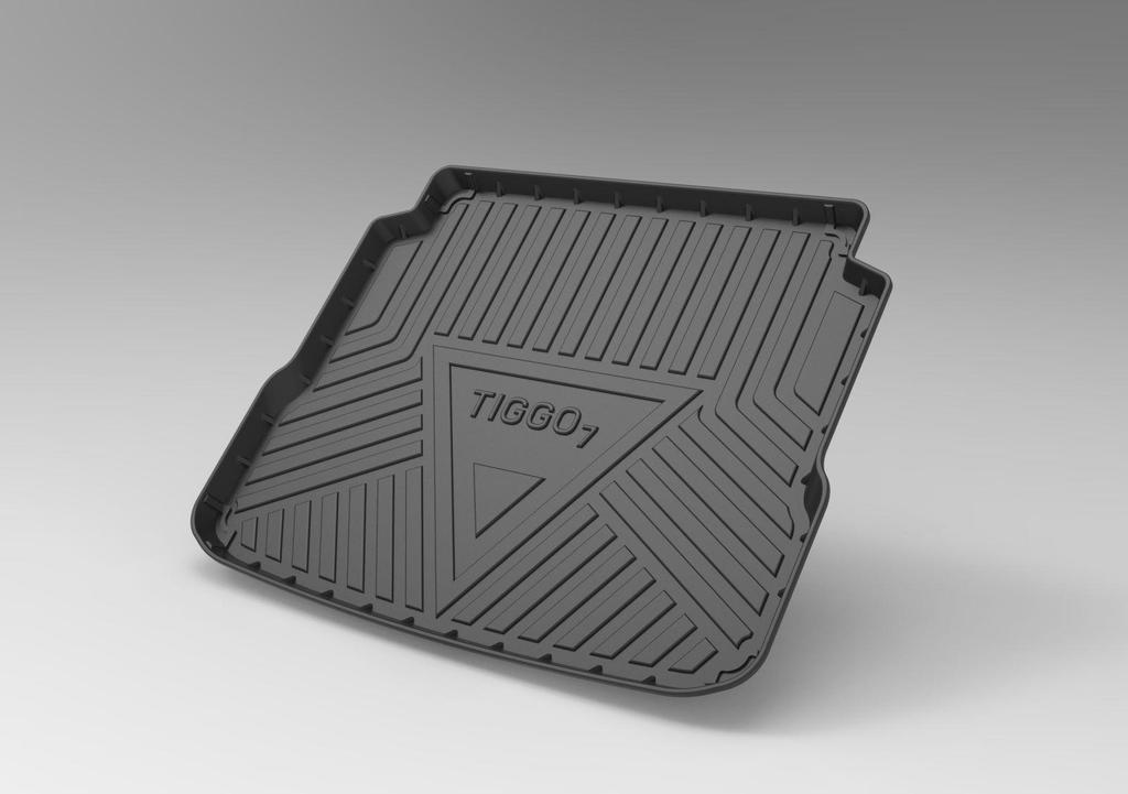 Trunk Mats for Chery and Qoros: Tiggo 3, Tiggo 5, Tiggo 5E, Tiggo 5Pro, Tiggo 3X, Tiggo 7