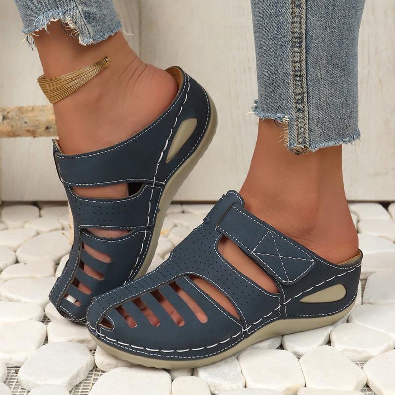 2025 Women Bohemian Style Summer Shoes for Women Summer Sandals with Heels Gladiator Sandalias Mujer Elegant Wedges Shoes