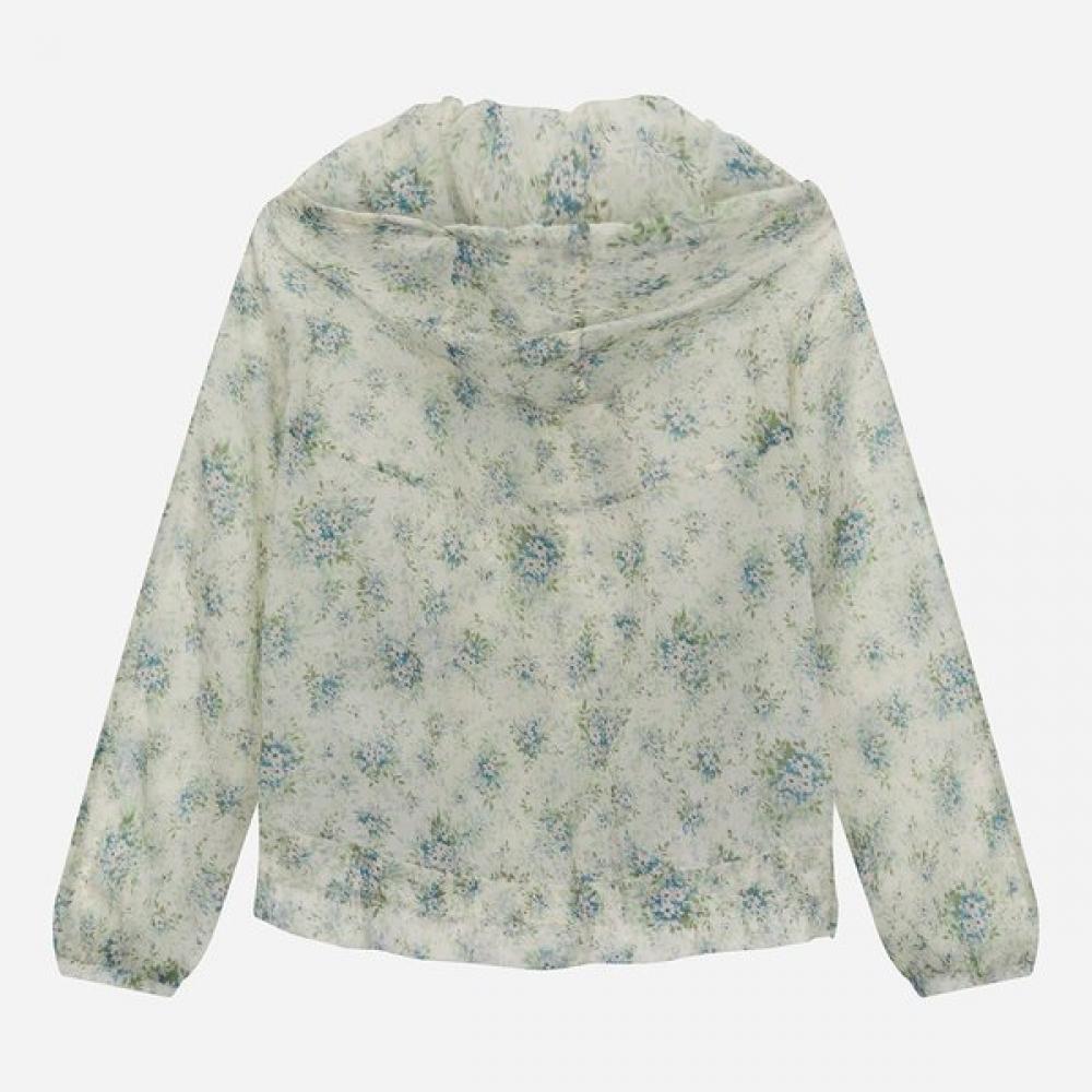 Thursday Island Unisex Lace Point Print Hoodie Jumper T264mjp241w