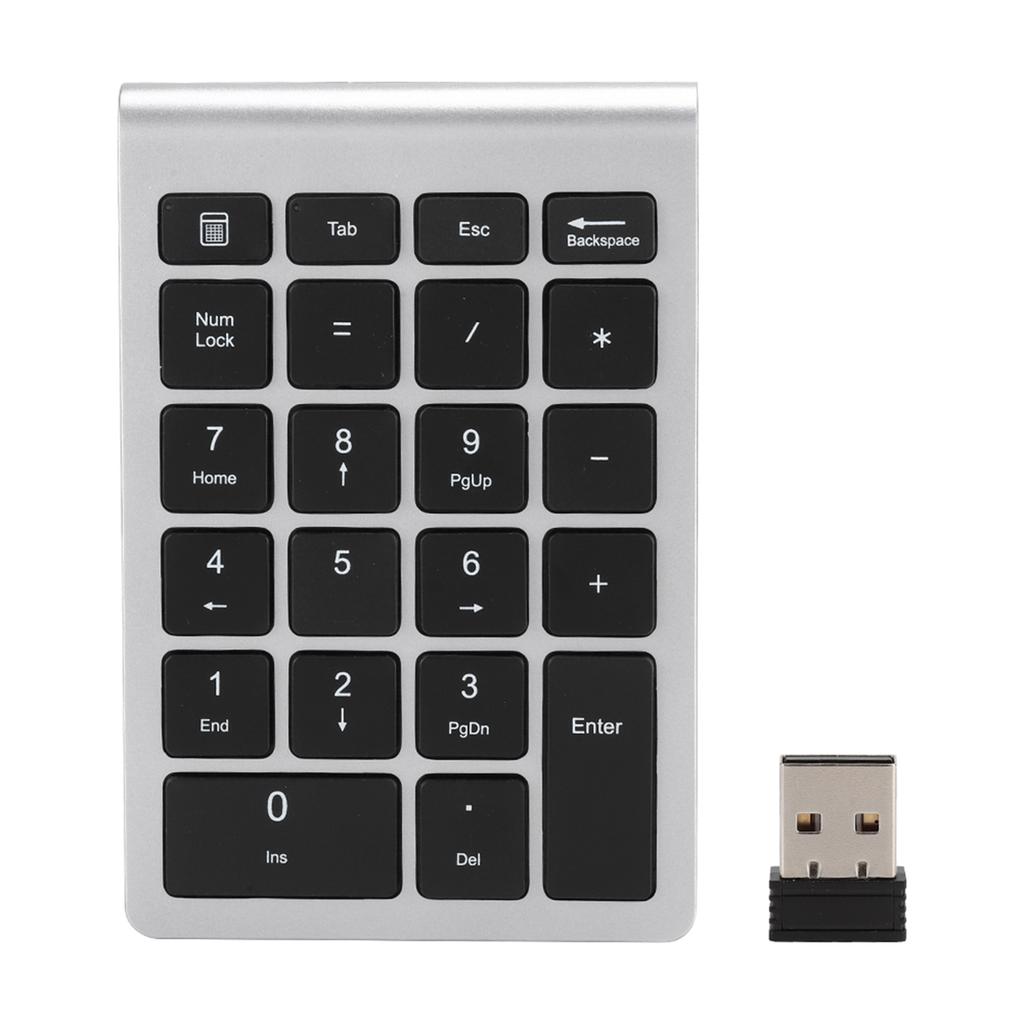 RF304 22 Keys Numeric Keypad USB 2.4G Wireless Mini Keyboard with Receiver