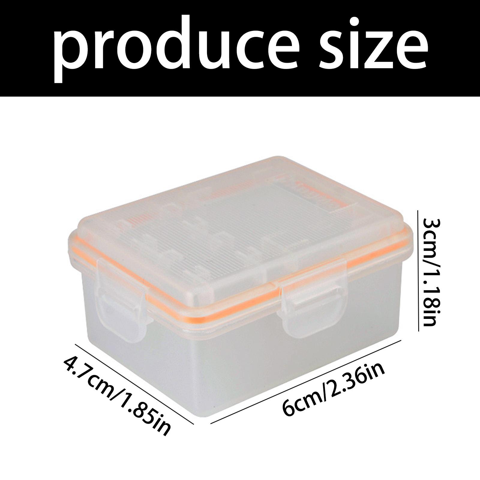 

Shockproof ABS Plastic Storage Box for 4 FZ100 Cells Not Scratch Design Portable Chargers Case 1