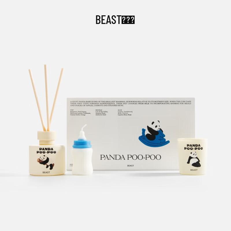 THE BEAST Little Cute Scented Candle Gift Set