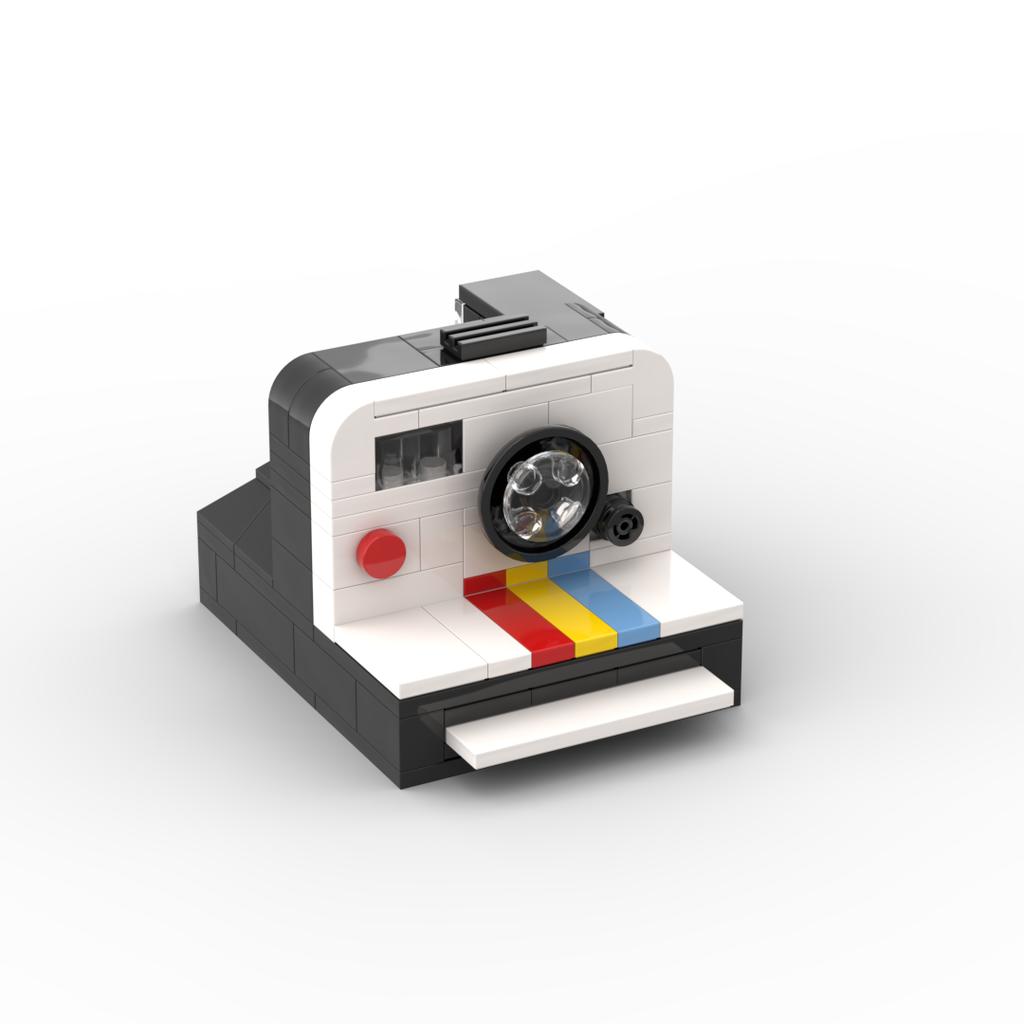 Kreative Retro Ziegel Fernseher Telefon Kamera MOC Bausteine Spielzeug Geburtstagsgeschenke