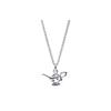 Disney Aladdin Magic Lamp Pendant Collarbone Chain Necklace Women's Silver 392347C01