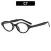 New Small Oval Sunglasses Women Brand Designer Fashion Black Sun Glasses Female Trend Ladies Eyeglasses Uv400