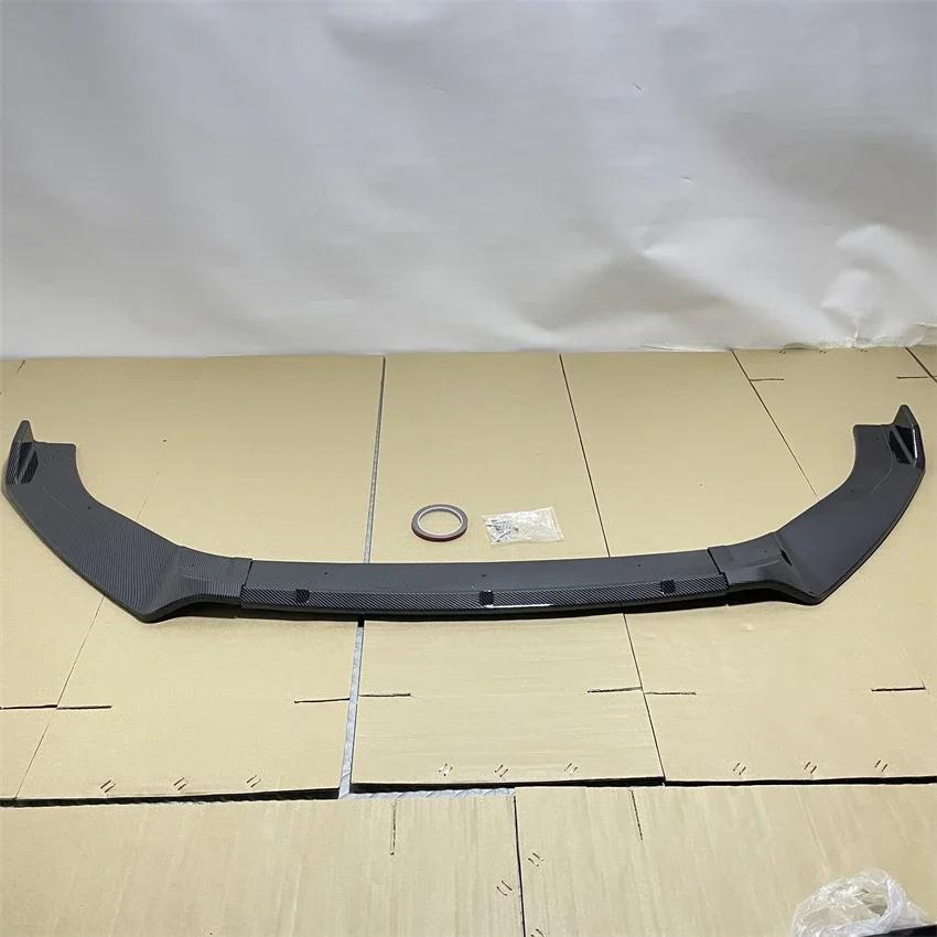 Per VW Golf 7 7.5 MK7 MK7.5 GTI GTD R R-Line 2012-2020 Kit Carrozzeria Spoiler Labbra Splitter Paraurti Anteriore Per Volkswagen Nero Lucido