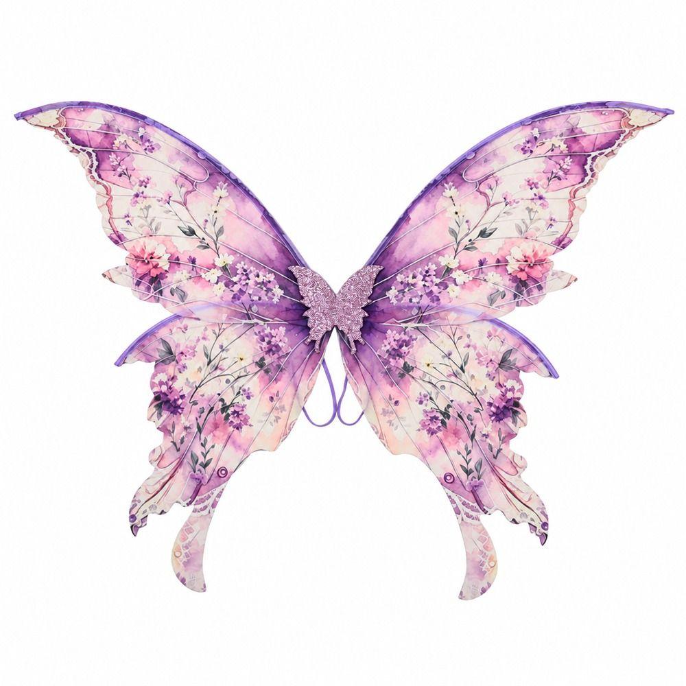 Lightweight Sparkling Angel Wings Dress UP Butterfly Costume Wings Costume Party