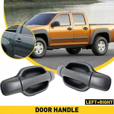 For 2004-2012 Chevy Colorado Door Handle Exterior Outside Rear Left Right 2pcs V