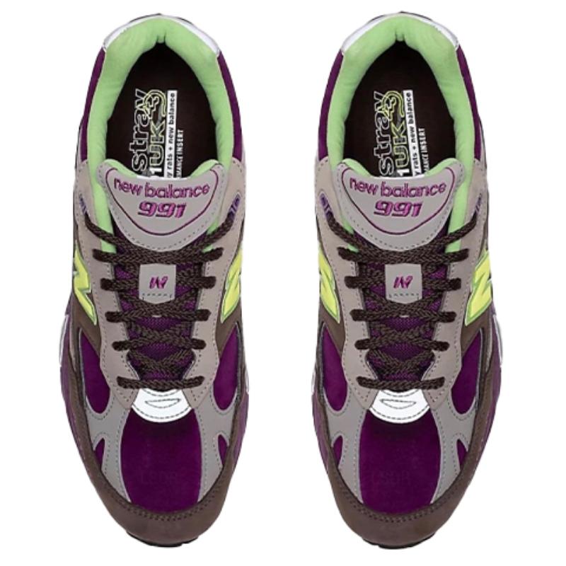 New Balance 991 Stray Rats Brown Sneakers M991SRG