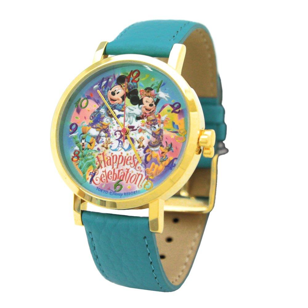 

Самые счастливые часы к 35-летию Диснейленда, посвященные и отмечающие курорт! (с корпусом) Микки, Минни, ещё. Аксессуар, работающий от батареи,