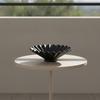 Fruit Bowl with Pedestal Textured Handcrafted for Entryway Console