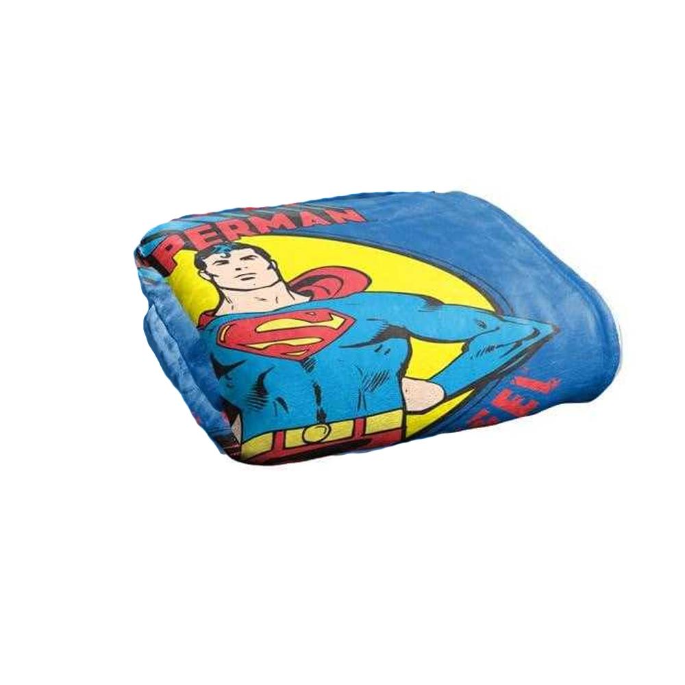 Superman Man Of Steel Soft Touch Blanket