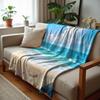 Anime Golden Autumn Tree Anime Cartoon Flannel Blanket Soft Warm Throw for Bedroom Sofa Car Kids Holiday Gift