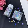 Laser Nail Glitter Holographic Nail Sequins Resin Mold Fillers Pailfor Nail Art Decor Face Body Nail Decals DIY Crafting