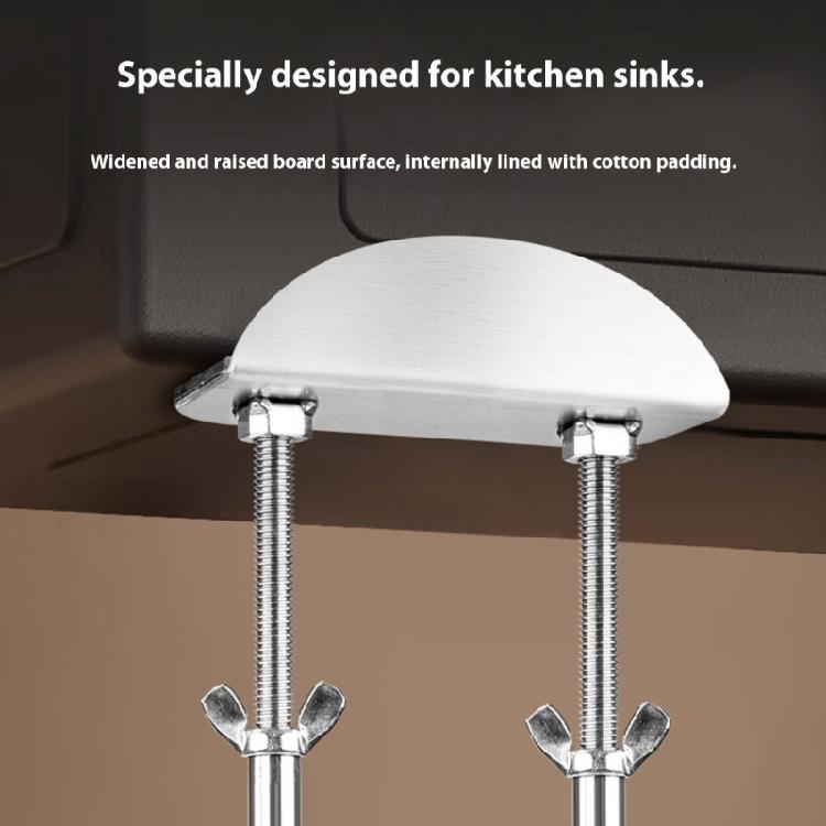 2 Sink Tray Corrosion Steel Structure Clamp On Installation For Large Utensils